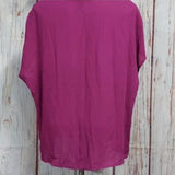 New SHEIN Keyhole Neck Batwing Blouse Top Size XL. Women's Fashion