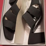 New with Box Just Dress Women's Black Size 7.5 Sandals. Women's Fashion