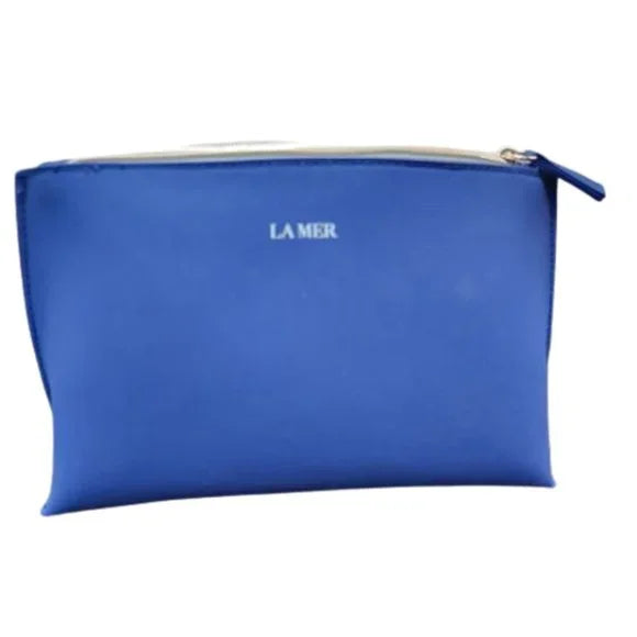 NWOT La Mer Blue Cosmetic Makeup Bag. Women's Accessories