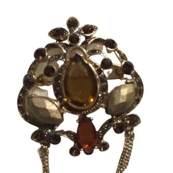 Pretty Crystal Rhinestone‎ Gems Shiny Brooch Pin