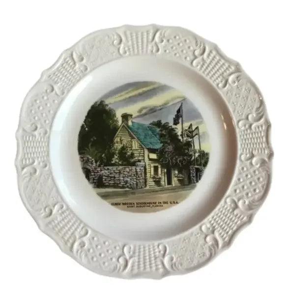 Oldest Wooden‎ School House 🏡 Decorative Plate. Home Decor