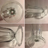 V-Shaped Clear Glass‎ Flower 🌸 Vase Home 🏡 Decor