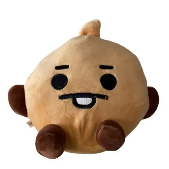 NWOT New BTS21 Line Friends Plushie "Shooky"‎ Brown Plushie Doll BTS 21