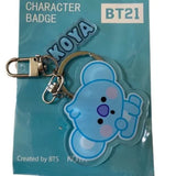 BTS 21 BT21 BTS21 "Koya" Keychain Bag‎ Charm. Trending Fashion Accessories