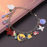 NEW Ariel Mermaid Under the Sea Movie Charms Bracelet women's fashion‎