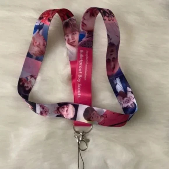 New BTS 21 Bulletproof Boy‎ Scouts Lanyard Fashion Accessories