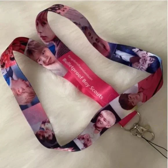 New BTS 21 Bulletproof Boy‎ Scouts Lanyard Fashion Accessories