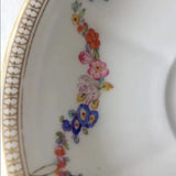 Made in England Saucer with Gold Trim and‎ with Floral Design