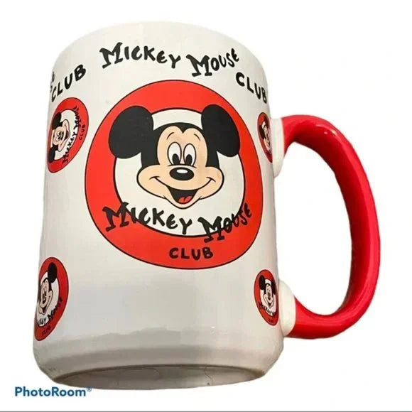 Mickey Mouse clubhouse mug featuring Mickey and the‎ traditional clubhouse logo