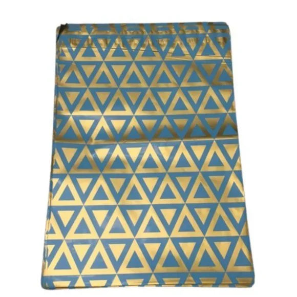 NEW 20 pcs elegant‎ Gold & Teal design poly mailer shipping bags