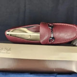 Soft Style a Hush Puppies Company Wine Ginny‎ Slip On with Heel Size 8.