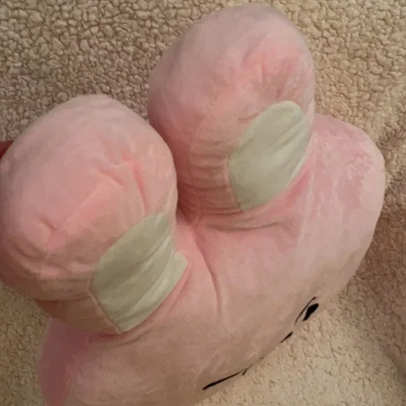 NWOT New BTS21 Line Friends Plushie "Cooky" pink BTS 21 big stuff toys approx 13" x 16"