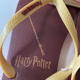 NWT Harry Potter Havaianas Slippers 13M Red Unisex‎