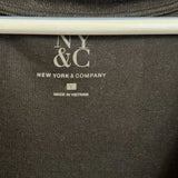 New York and‎ Company New black quarter sleeve shirt size Large