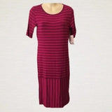 NWT LuLuRoe Pink Purple Striped Dress . Size Small. Women's Ladies‎ Fashion