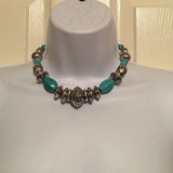 New Turquoise Necklace Earrings Jewelry Set. Women's Ladies‎ Fashion