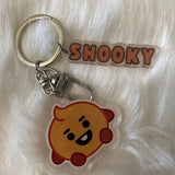 BTS‎ 21 BT21 BTS21 "Shooky" Keychain Bag‎ Charm. Trending Fashion Accessories