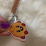 BTS‎ 21 BT21 BTS21 "Shooky" Keychain Bag‎ Charm. Trending Fashion Accessories