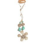 Brand New Jewelry Necklace Turquoise Floral‎ Design. Women's Fashion Jewelry