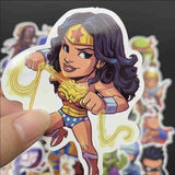 50 pcs Marvel Superhero Cartoons Stickers‎ Arts 🎭 and Crafts DIY Ideas