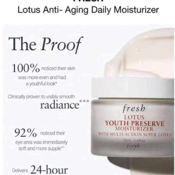 Fresh Lotus Youth Preserve Moisturizer