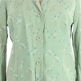 NWT Norton‎ McNaughton Women's Embroidered Lined Dressy Blazer Jacket Size 14