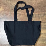 NWOT Victoria’s Secret Black Canvas Tote Bag. Women's Fashion.