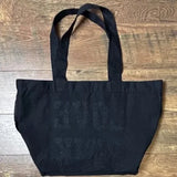 NWOT Victoria’s Secret Black Canvas Tote Bag. Women's Fashion.