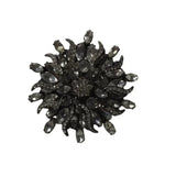 Sparkling‎ Crystals Floral Brooch Pin