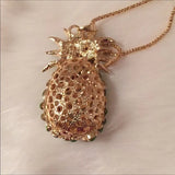 NWT New Huge Pineapple 🍍 Charm Necklace. Women's Fashion‎ Jewelry