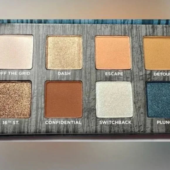 NIB Limited Edition Urban Decay On The Run Detour Eye Shadow Palette -8 Shades