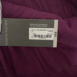 NWT Worthington Women's Purple Sleeveless Satin Blouse Size Large.