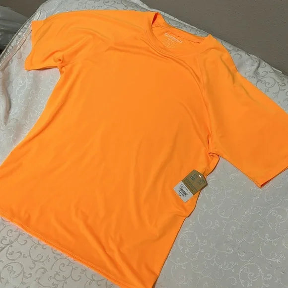 NWT Thereabouts Little & Big Boys Husky Orange Rash Guard Size XXL (22)