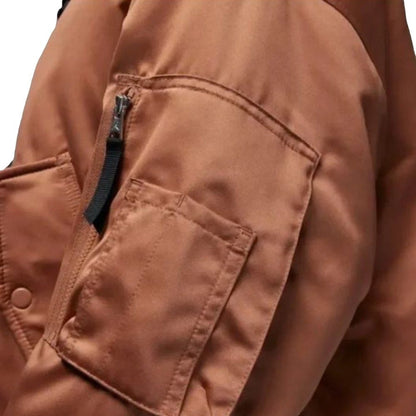 Air Jordan women's brown jacket size XL brand new