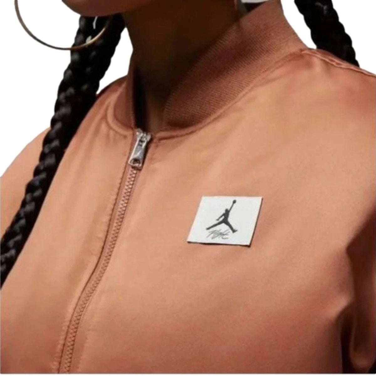 Air Jordan women's brown jacket size XL brand new
