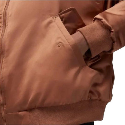 Air Jordan women's brown jacket size XL brand new