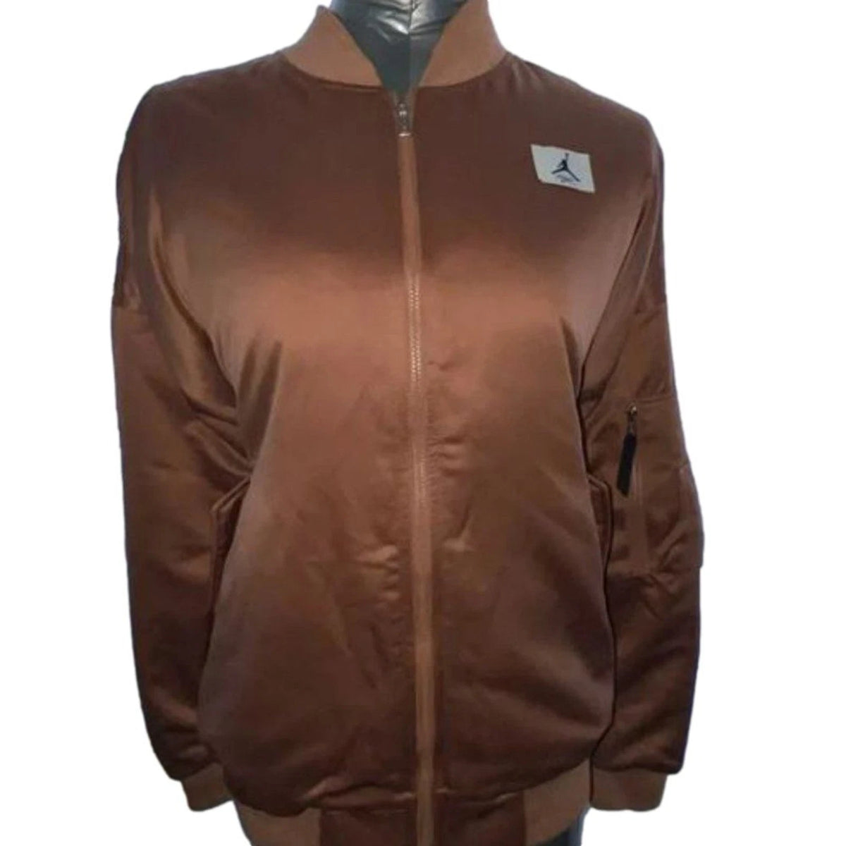 Air Jordan women's brown jacket size XL brand new