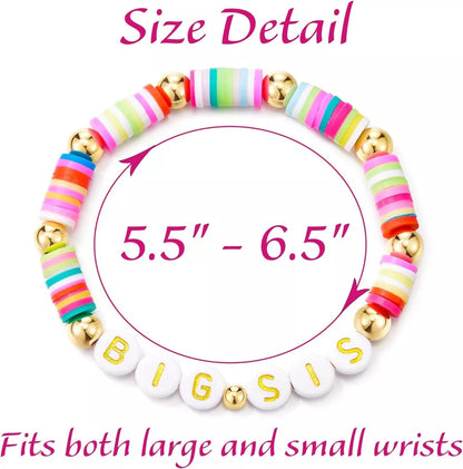 NWT Valentines Day Gifts for Girls Boys Bracelets for Big Sister & Big Brother new