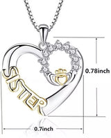 NWT Gold Heart Necklace Jewelry Graduation NEW. Women's Fashion Accessories