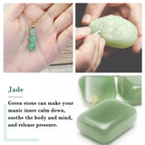 Jade Necklace for Women Green Jewelry Necklace, Crystal