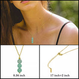 Jade Necklace for Women Green Jewelry Necklace, Crystal