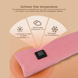 USB Heated Winter Scarf Smart Heating Solid Massage Scarf Outdoor Equipment Winter Warmer Neck Heating Pad Heated Scarf New