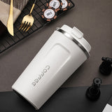 3pcs 380/510ML 304 Stainless Steel Coffee Mugs Tumbler Leakproof BPA-Free