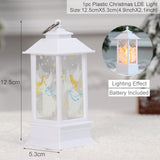 3pcs Christmas Lantern Light Home Decorations