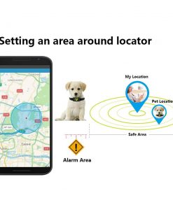 GPS Dog Collar Pet Locator Finder