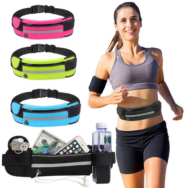 3pcs Portable  Waterproof  Waist Bag