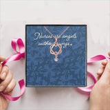 50% OFF " Nurses are angels without wings " Gift Box + Necklace ( Options to choose from) Made with Swarovski Crystals