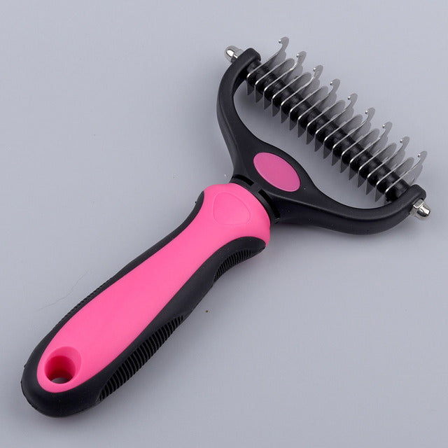 3pcs Double-Sided Comb Pet Groomer Easy and Painless Way To Remove Knots and Tangles from your pet's fur