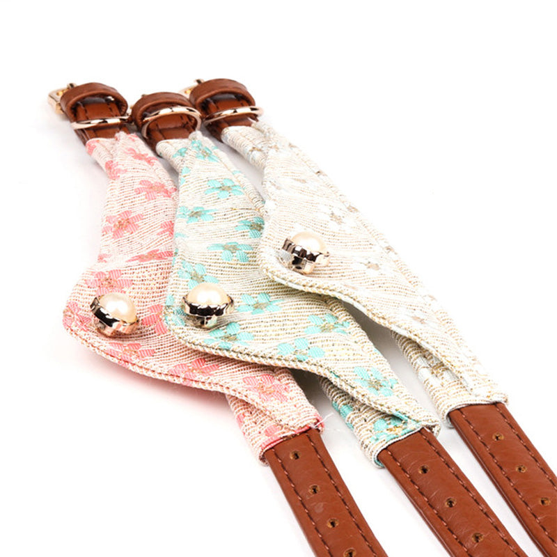 3pcs Cute Stylish and Eye-catching Bowknot Pets Collars