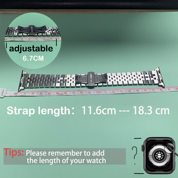 Stainless Steel Strap For Apple Watch Ban